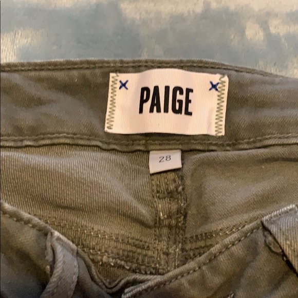 Paige verdugo ankle army green - Picture 2 of 6